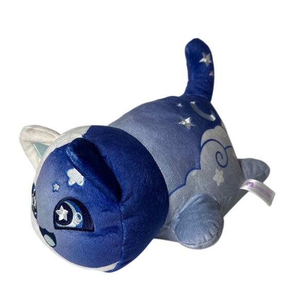 Aphmau MeeMeows Moon Cat 2023 Plush 11" Litter 4 Celestial Collection Blue Cream - Picture 1 of 11